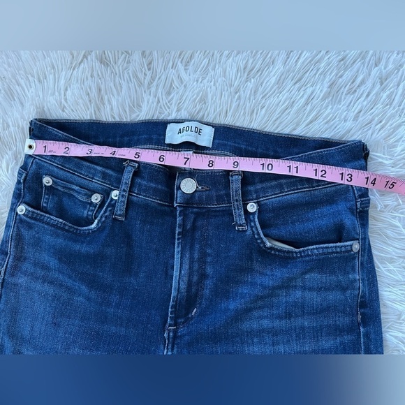 AGOLDE Sophie Crop Skinny Jeans - Size 27 - Picture 8 of 10